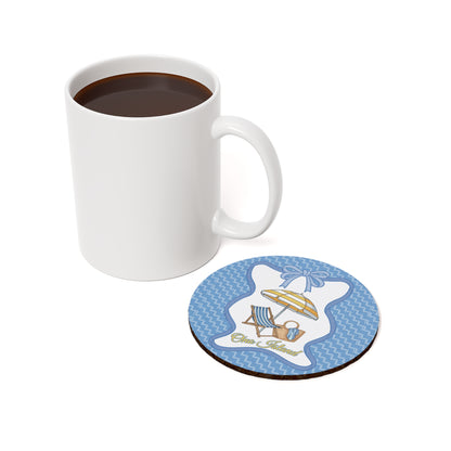 Ono Island Beach Days Cork Coaster