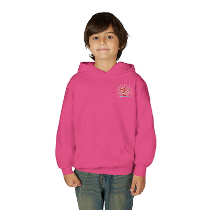 Youth Surfing Christmas Hoodie - Gildan