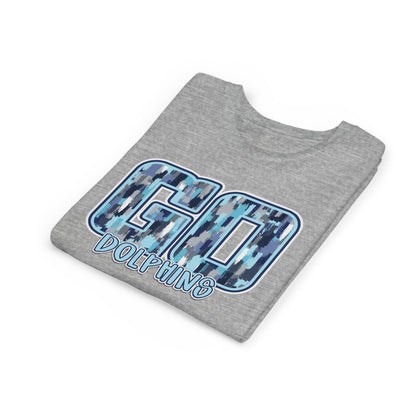 Youth GO DOLPHINS - Bella Canvas