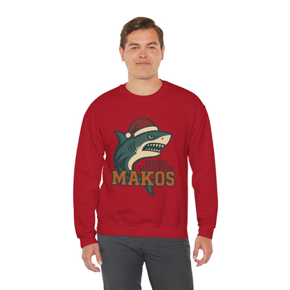 Merry Christmas Makos Sweatshirt — Gildan