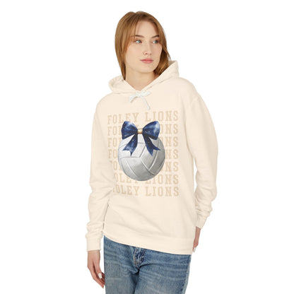 Foley Lions Volleyball Coquette Hoodie