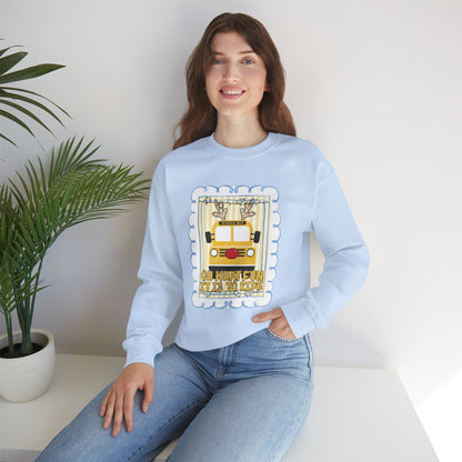 Christmas Bus Driver Sweatshirt - Gildan