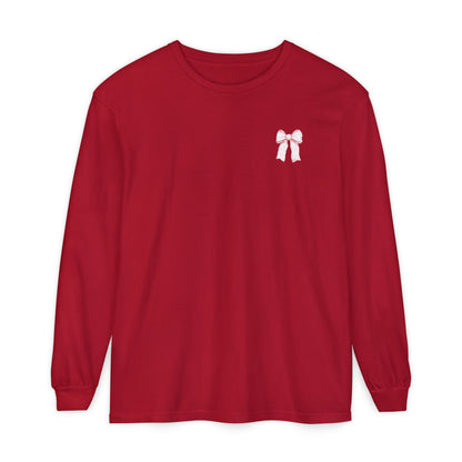 Holly Jolly Long Sleeve Tee - Comfort Colors