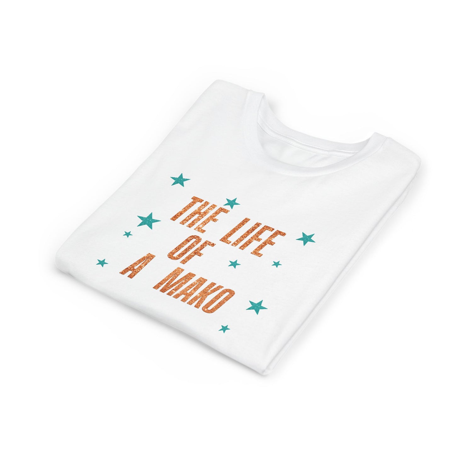Life of a Mako FAUX  Glitter - Bella Canvas