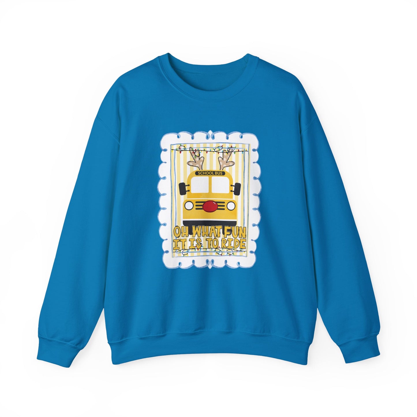 Christmas Bus Driver Sweatshirt - Gildan