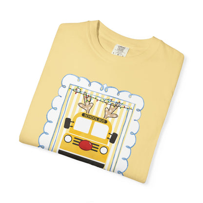 Christmas Bus Driver Tee - Comfort Colors