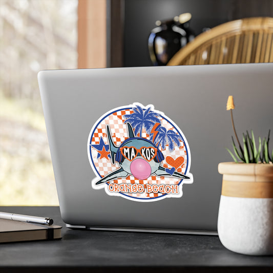Bubble Poppin Makos Vinyl Decals