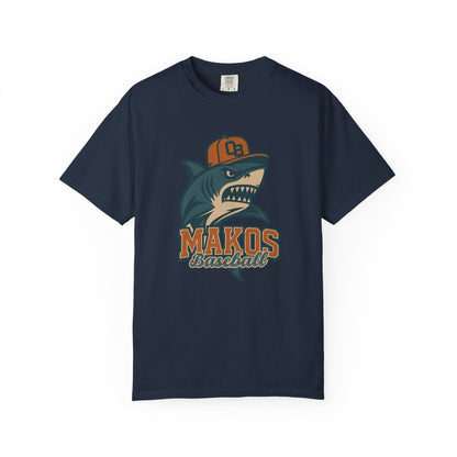 Adult Makos Baseball T-shirt - Comfort Colors