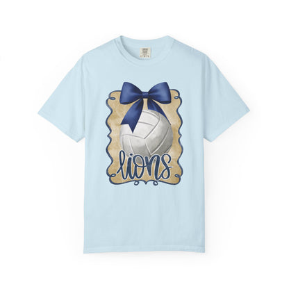 Adult Foley Lions Volleyball Tee - Comfort Colors