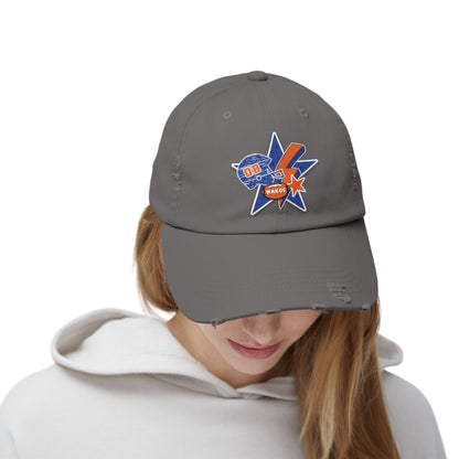 Makos Football Unisex Distressed Cap