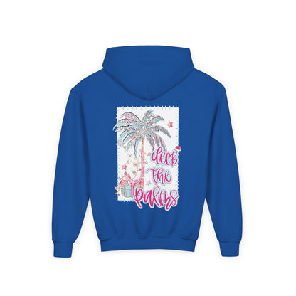 Deck the Palms Hoodie - Gildan