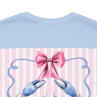 Adult Ono Island Preppy Crab T-Shirt - Bella Canvas