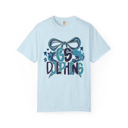 Adult GS Dolphins Bow - Comfort Colors