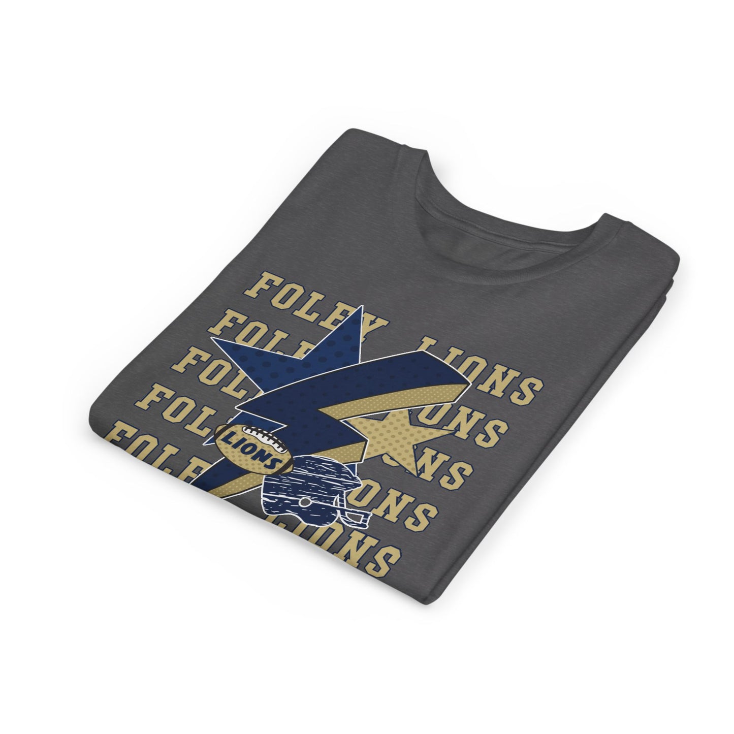 Youth Foley Lions Lightning Football T