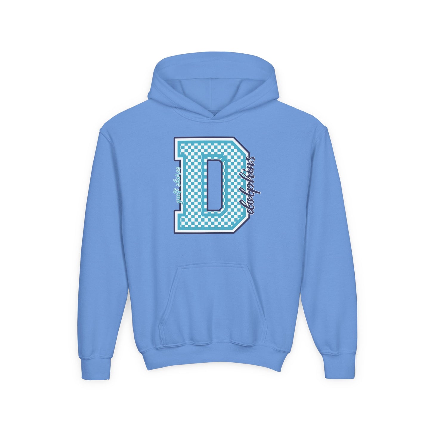 Youth Preppy Checkerboard D Hoodie