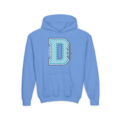 Youth Preppy Checkerboard D Hoodie