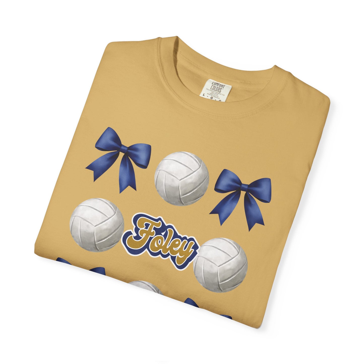 Foley Lions Volleyball T-Shirt- Comfort Colors