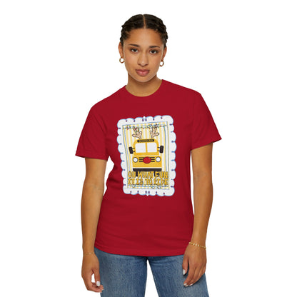 Christmas Bus Driver Tee - Comfort Colors