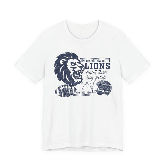 Lion Small Town Big Pride Tee - Bella Canvas