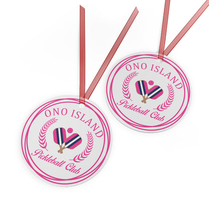 Ono Island Pickleball Club Ornament