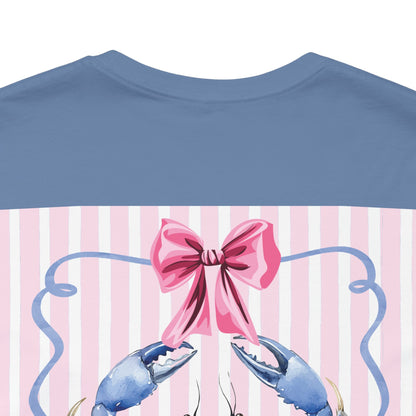 Adult Ono Island Preppy Crab T-Shirt - Bella Canvas