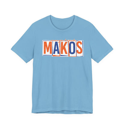 Adult Makos Block Tee - Bella Canvas