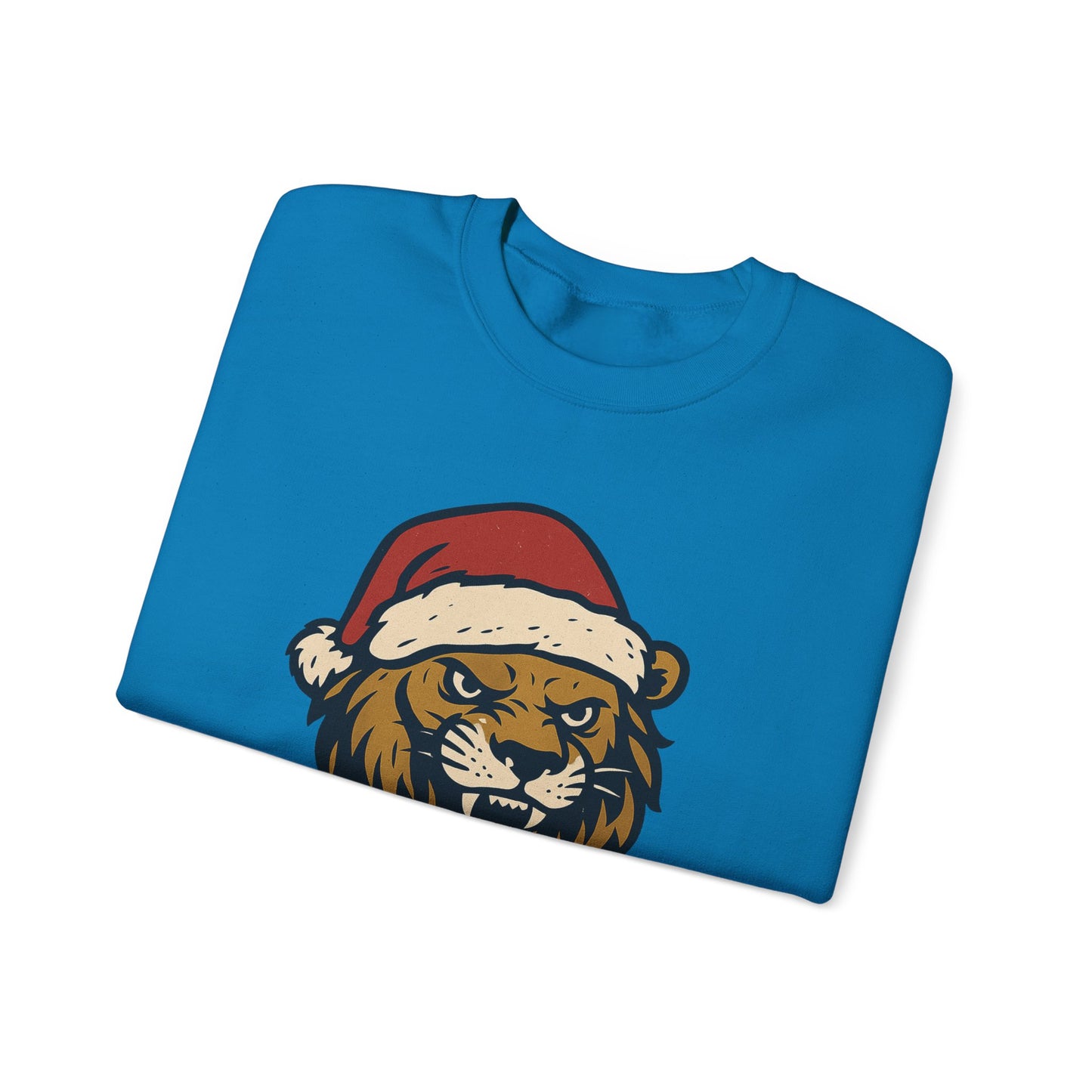 Merry Christmas Lions Sweatshirt — Gildan
