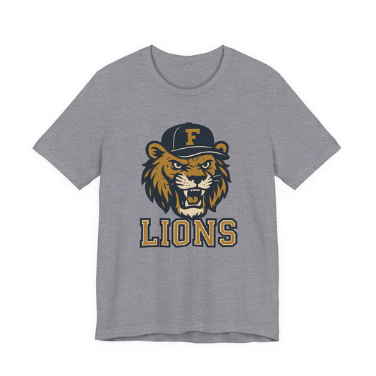 Adult Retro Roaring Lions Tee - Bella Canvas