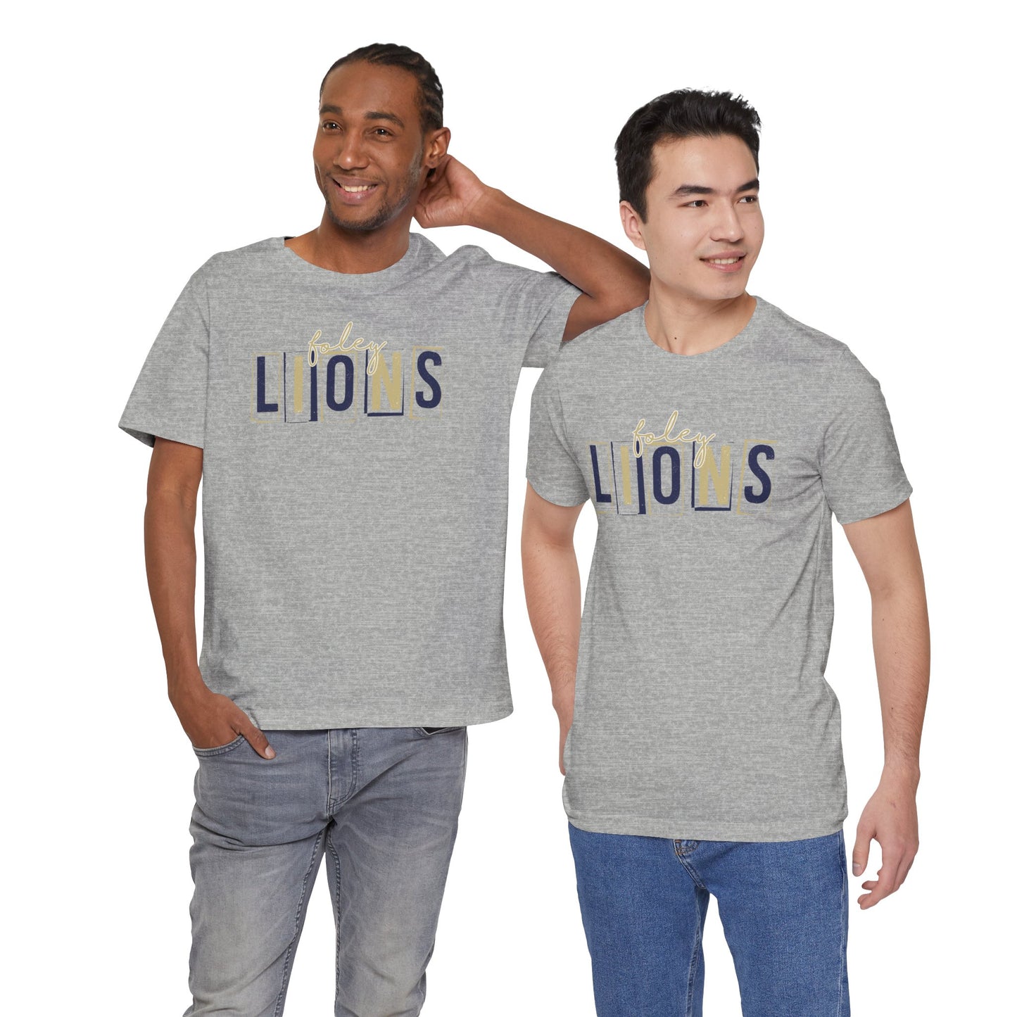 Foley Lions Boxy Tee - Bella Canvas