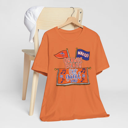 Adult Makos Color Guard Dad Tee - Bella Canvas