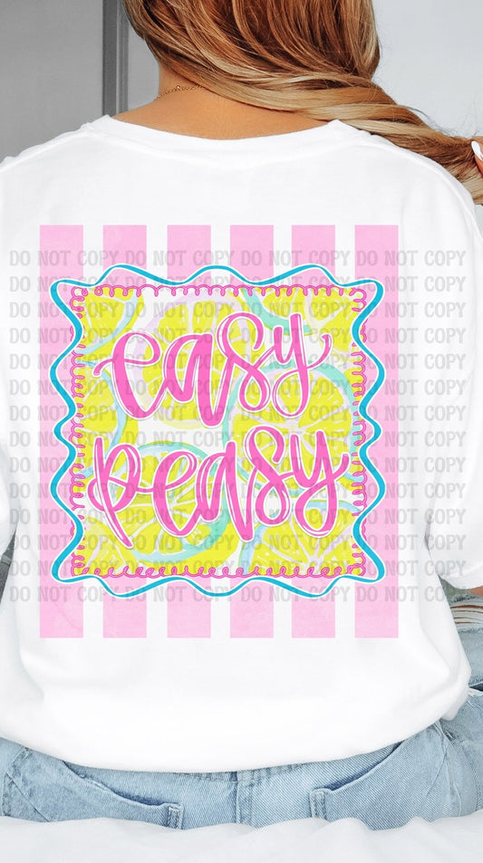 Easy Peasy Pink Lemonade Digital Design