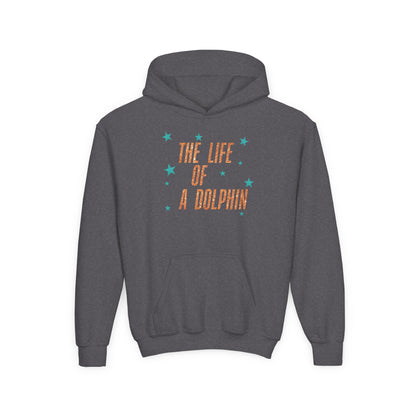 Life of a Dolphin FAUX glitter - Bella Canvas
