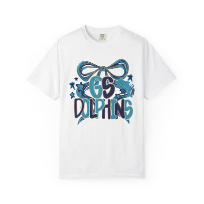 Adult GS Dolphins Bow - Comfort Colors