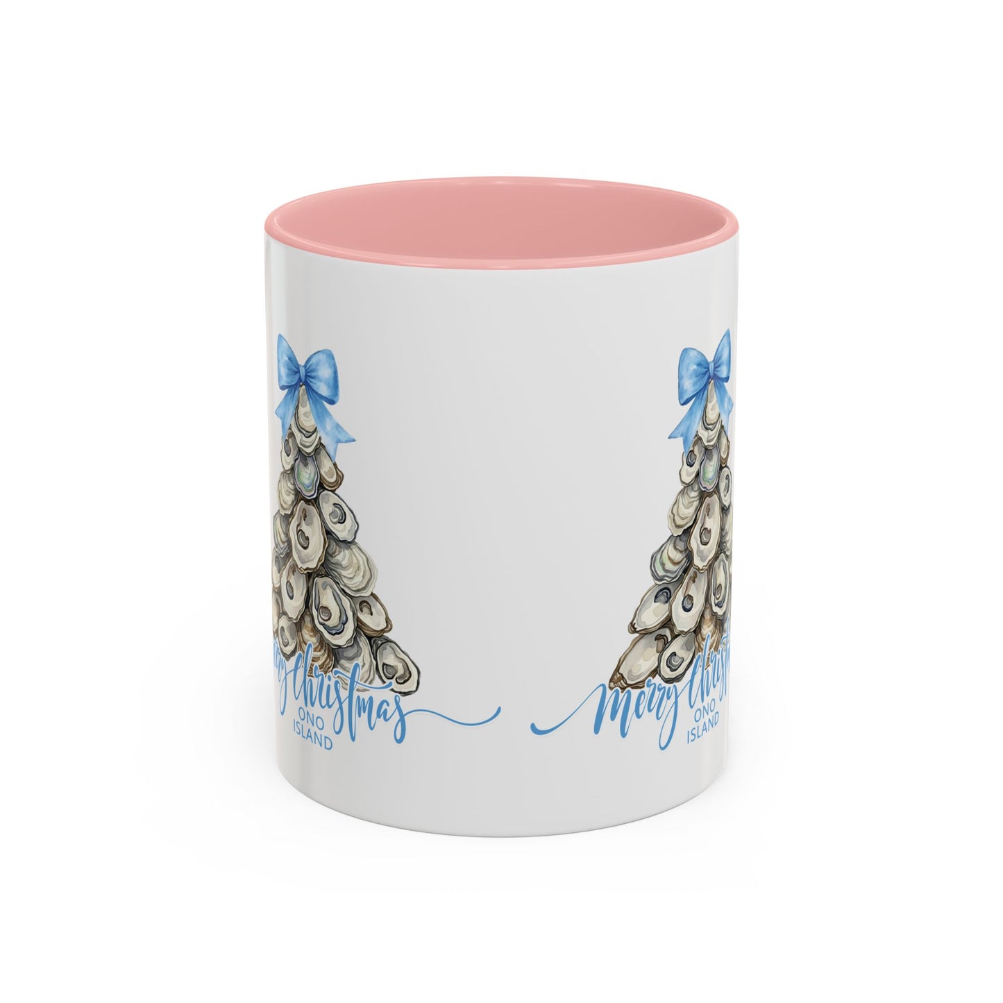 Ono Island Christmas Oyster Tree Mug