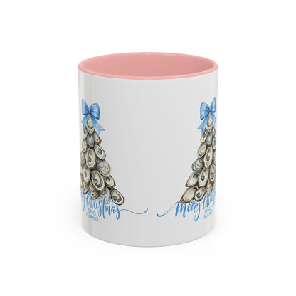 Ono Island Christmas Oyster Tree Mug