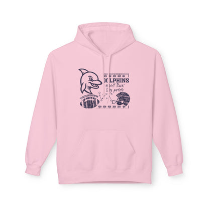 Dolphin Football Hoodie - Gildan