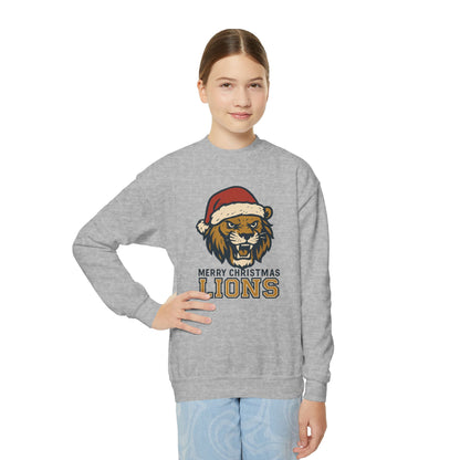 Merry Christmas Lions Sweatshirt - Gildan