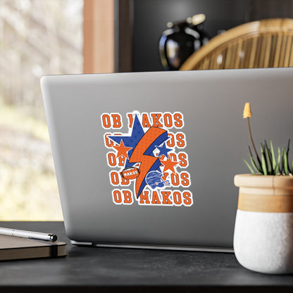 Makos Football Spirit Vinyl Decals