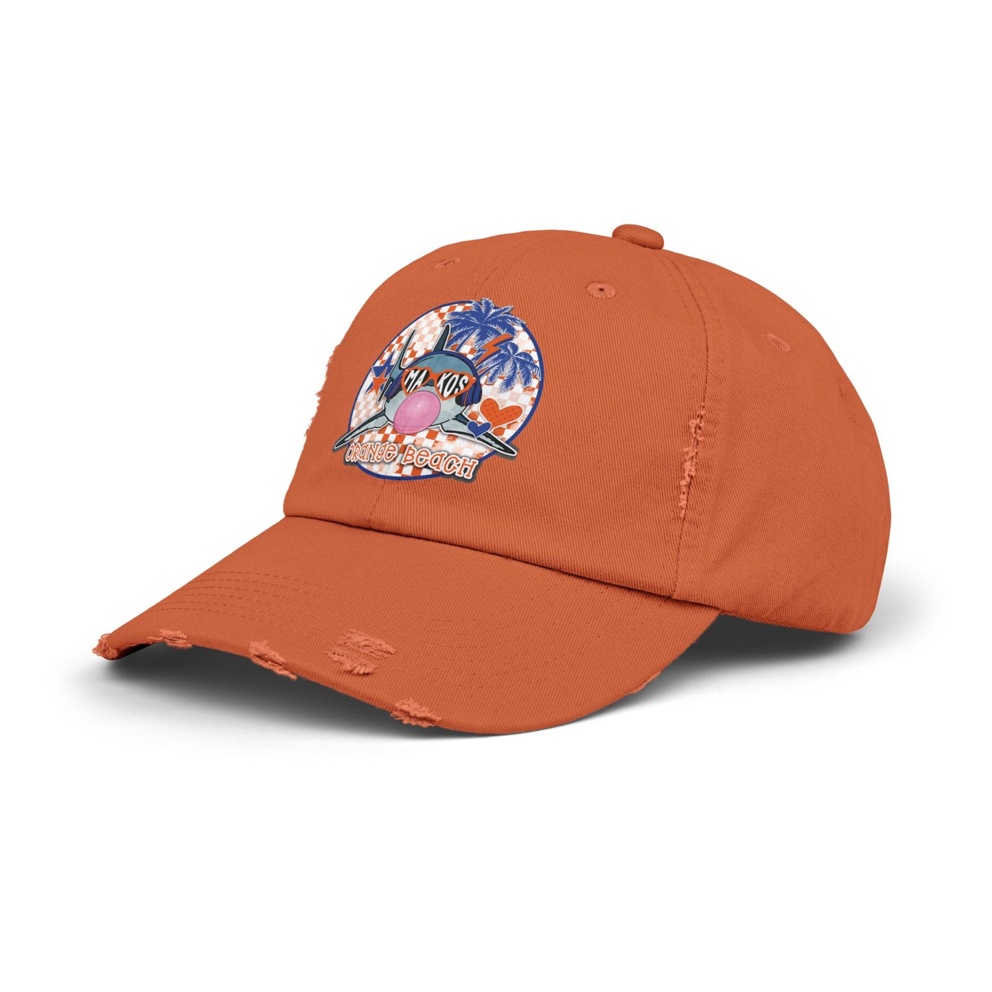 Bubble Poppin Makos Distressed Cap