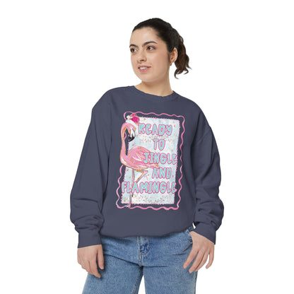Flamingo Jingle & Flamingle Christmas Sweatshirt