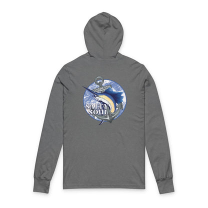 Adult Ono Salty Soul Hooded Long Sleeve Tee -Bella Canvas
