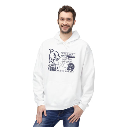 Dolphin Football Hoodie - Gildan