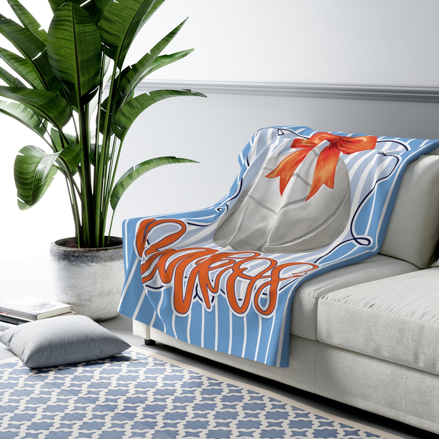 Makos Coquette Volleyball Sherpa Blanket