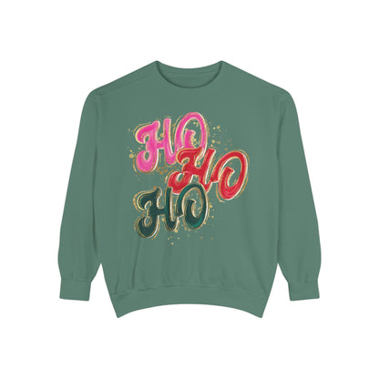 HO HO HO Sweatshirt Comfort Colors
