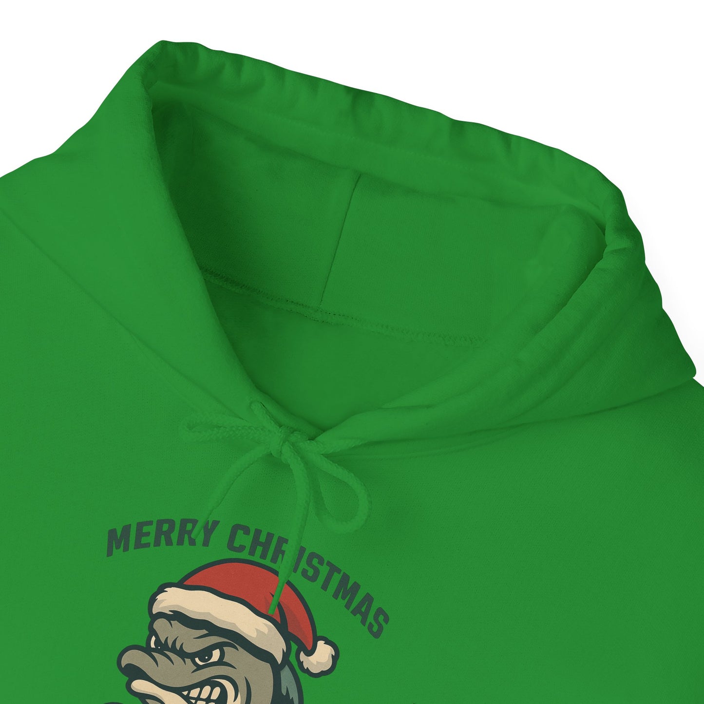 Merry Christmas Dolphin Hoodie - Gildan