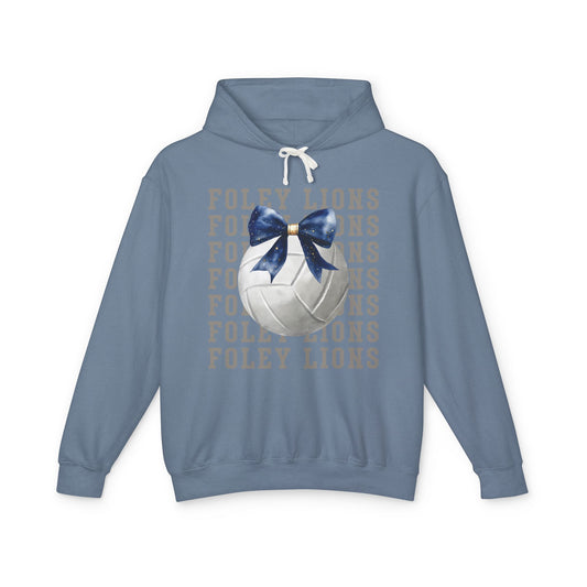 Foley Lions Volleyball Coquette Hoodie
