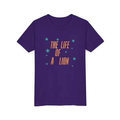 Life of a Lion Faux Glitter - Bella Canvas