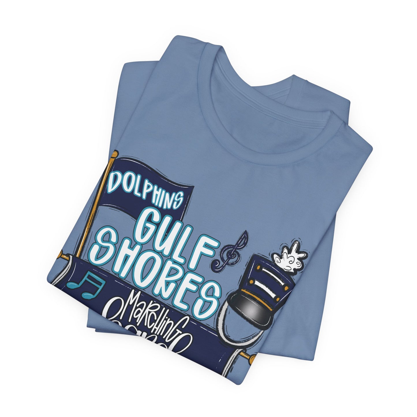Adult Gulf Shores Band Mom Tee - Bella Canvas