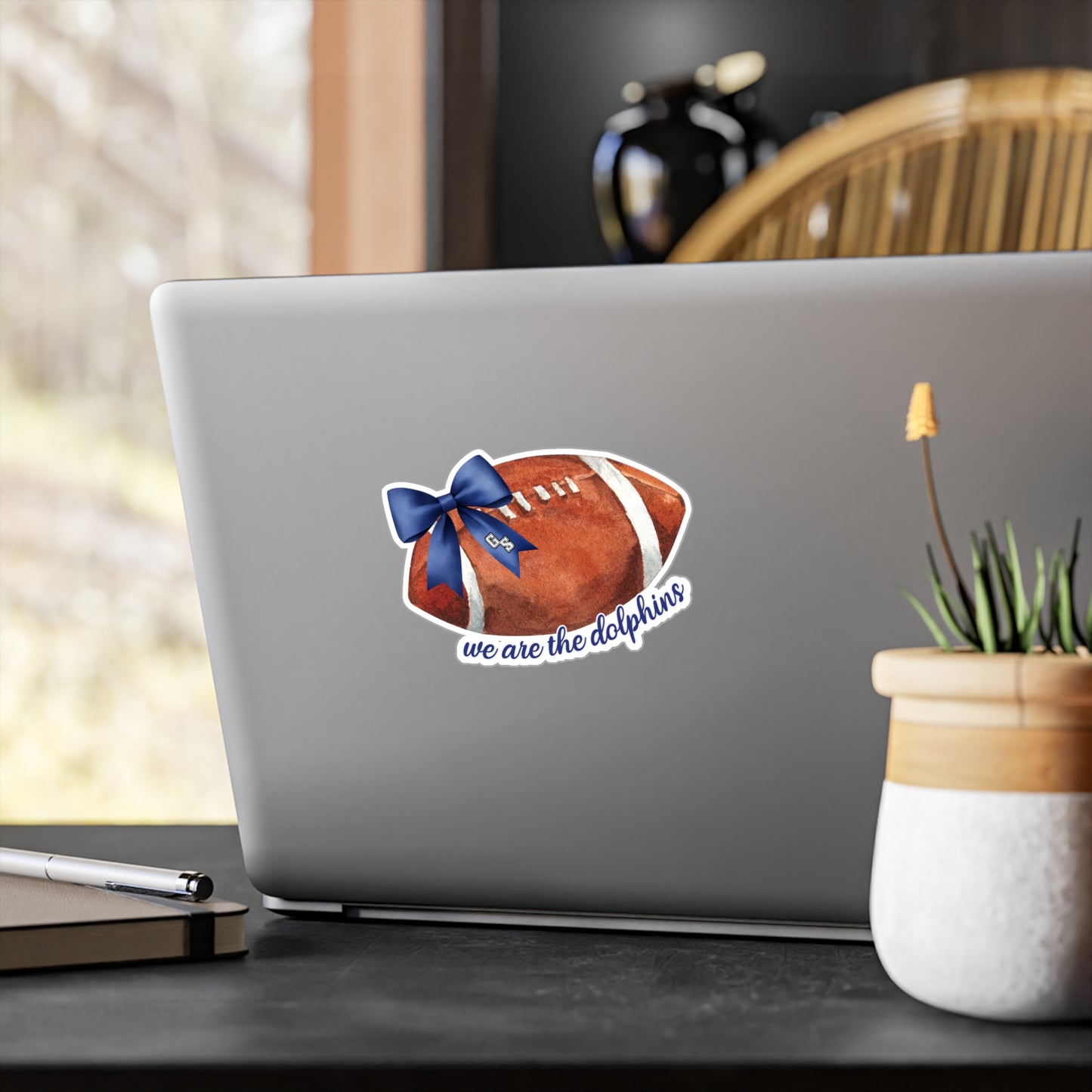 GS Coquette We are the Dolphins Vinyl Decal