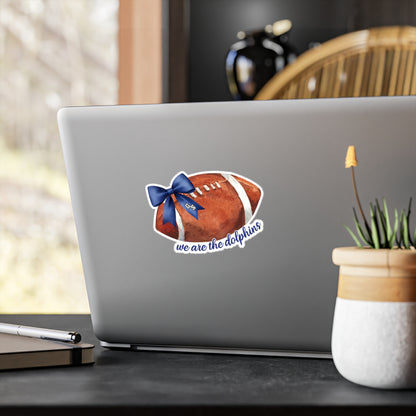 GS Coquette We are the Dolphins Vinyl Decal